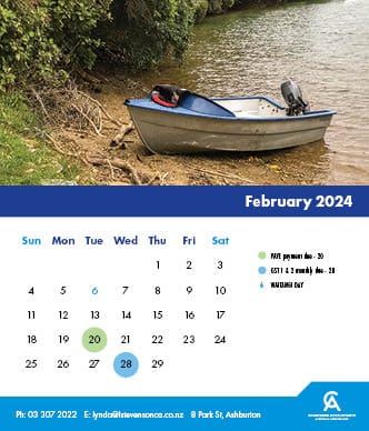 LSCA case calendar Template 2023-2024 February