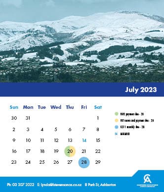LSCA case calendar Template 2023-2024 July